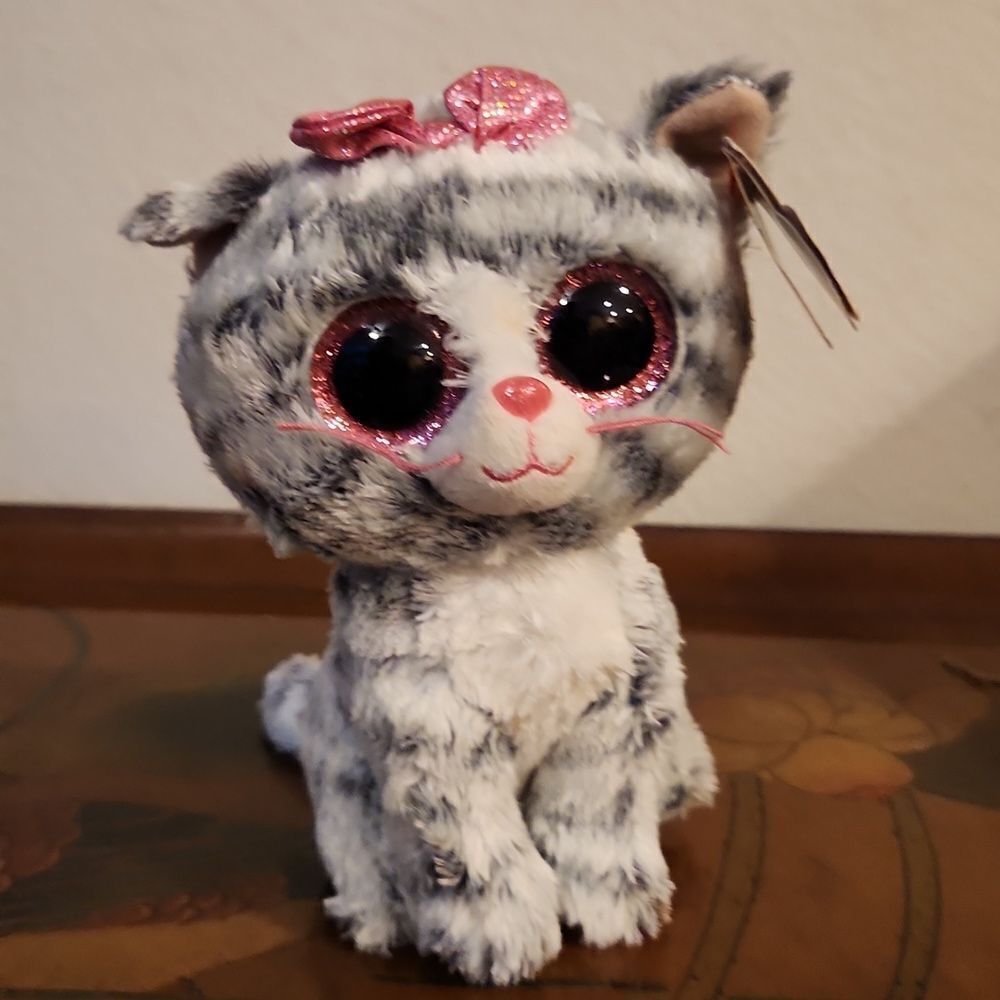 Ty Silk Beanie Boos Kiki 2016 Plush 6"